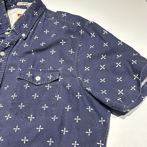 Men’s short sleeve Levi’s shirt (linen/cotton) - Picture 3 of 6
